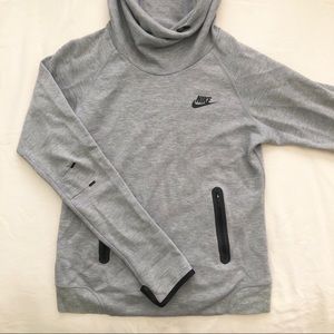 nike womens fleece tech hoodie